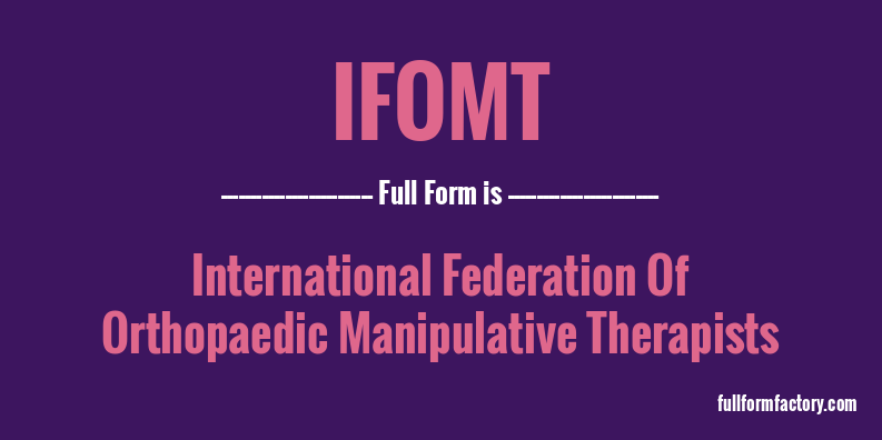ifomt-full-form