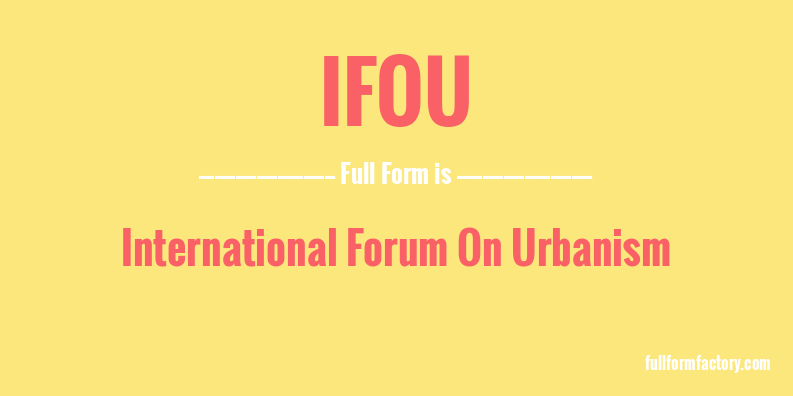 ifou-full-form