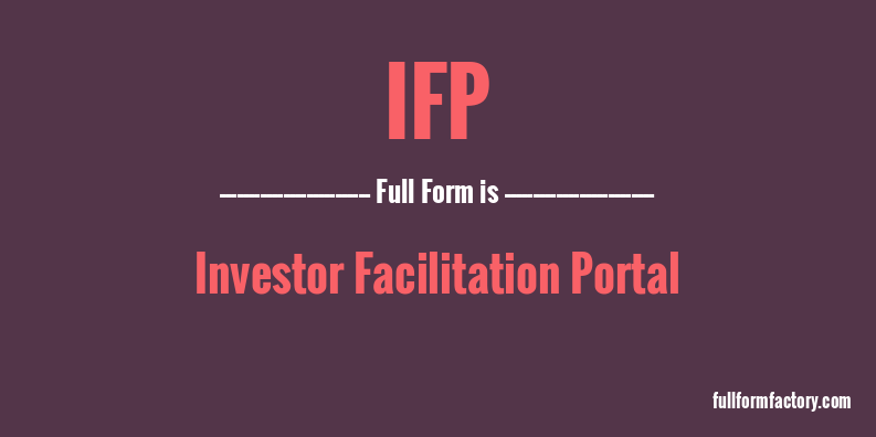 ifp-full-form