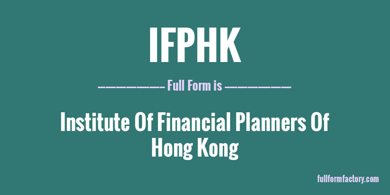 ifphk-full-form