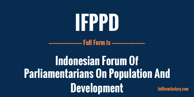 ifppd-full-form