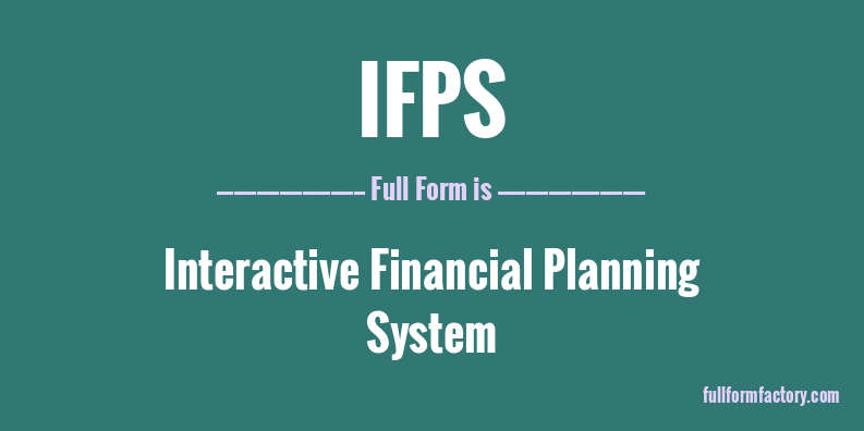 ifps-full-form