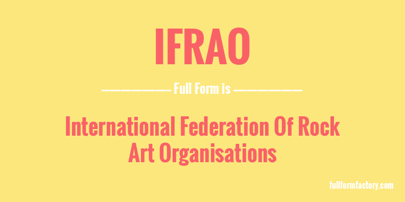 ifrao-full-form