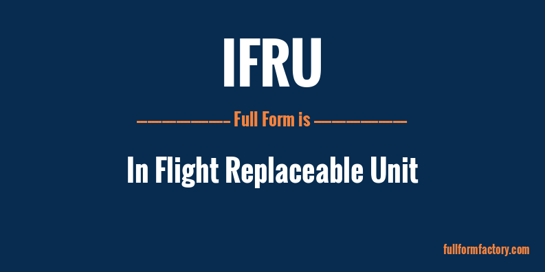 ifru-full-form