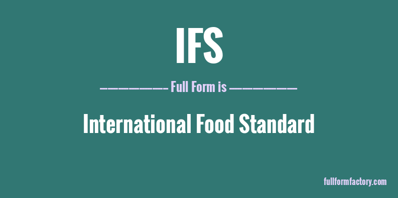 ifs-full-form