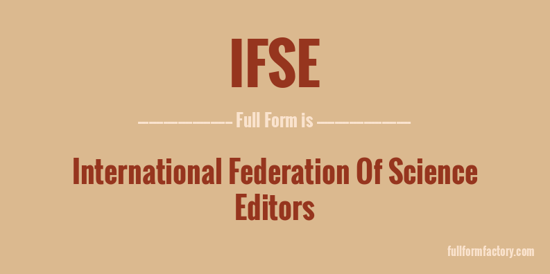 ifse-full-form