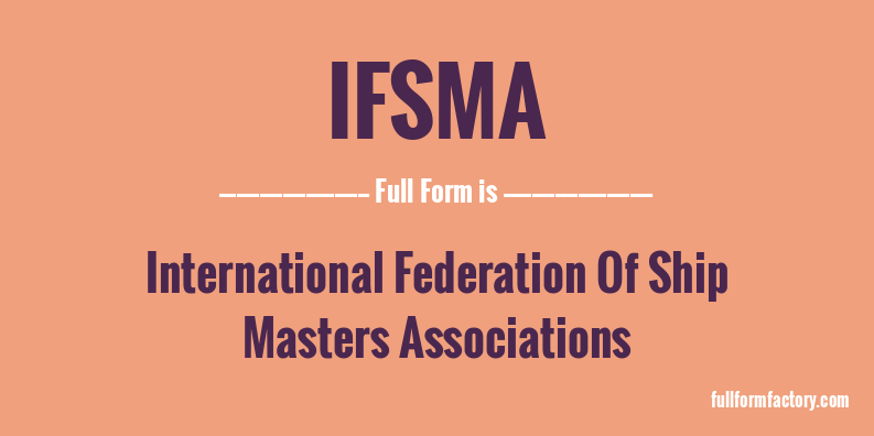 ifsma-full-form