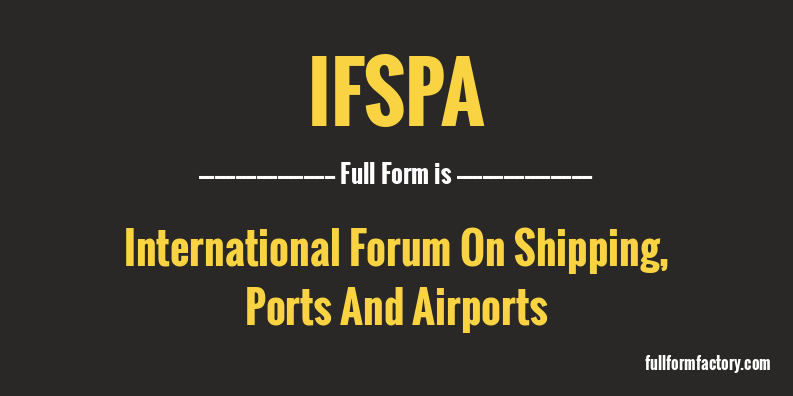 ifspa-full-form
