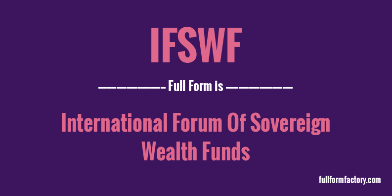ifswf-full-form