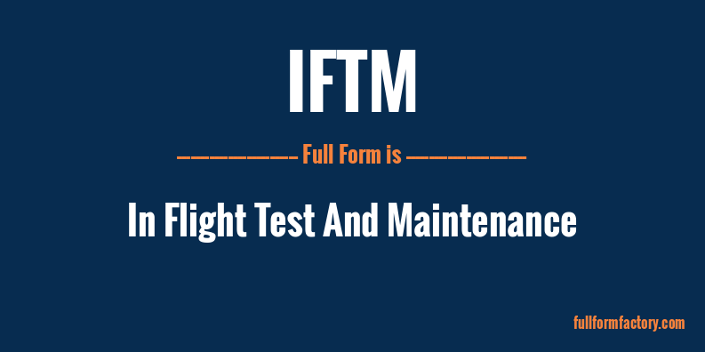 iftm-full-form