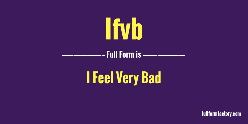 ifvb-full-form