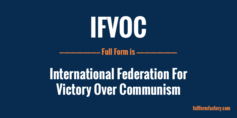 ifvoc-full-form