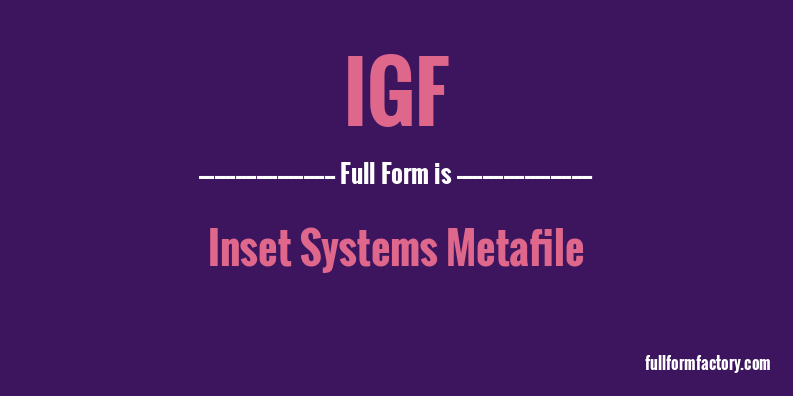 igf-full-form