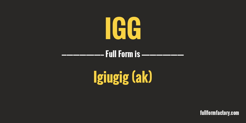 igg-full-form