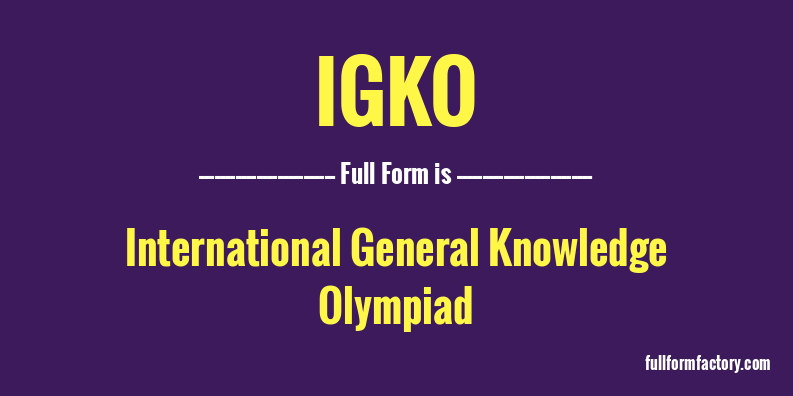igko-full-form