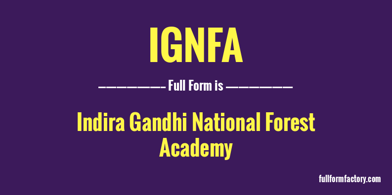 ignfa-full-form