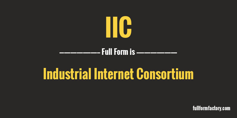 iic-full-form