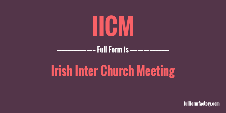 iicm-full-form