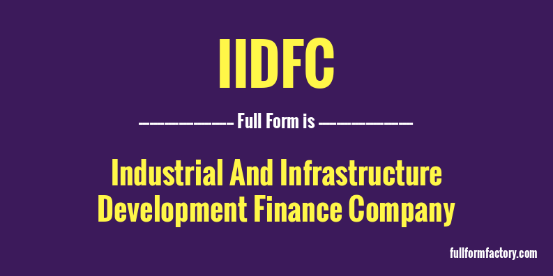 iidfc-full-form