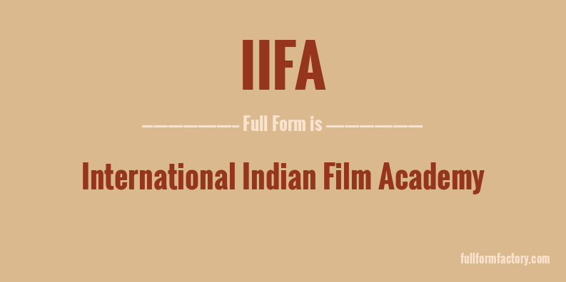 iifa-full-form