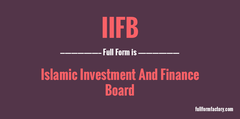 iifb-full-form
