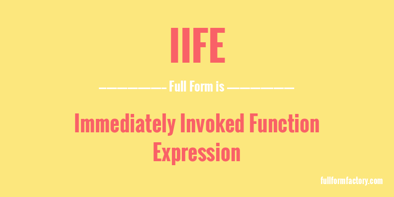 iife-full-form