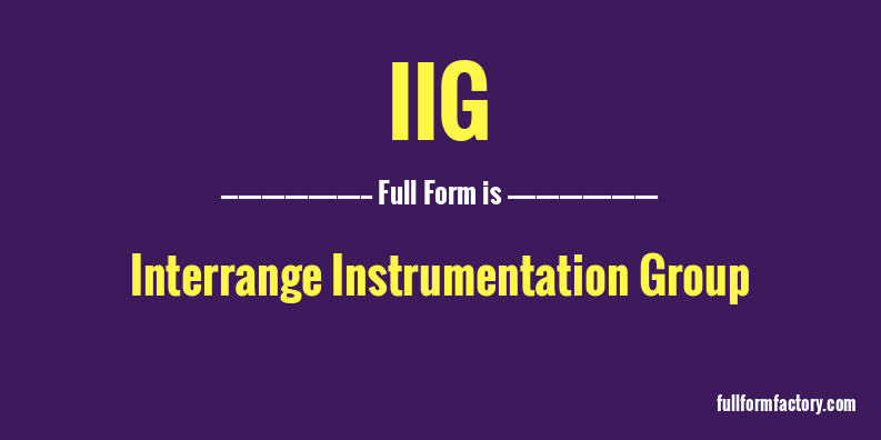 iig-full-form