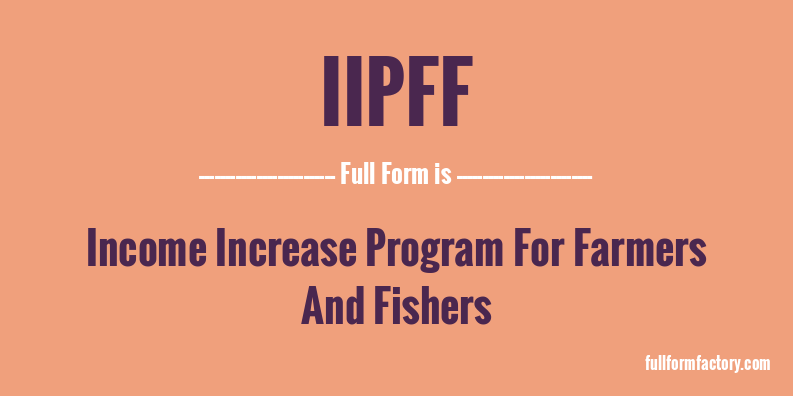iipff-full-form