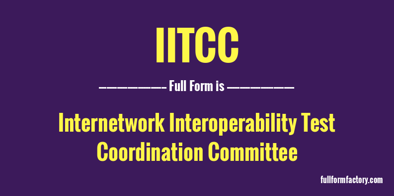 iitcc-full-form