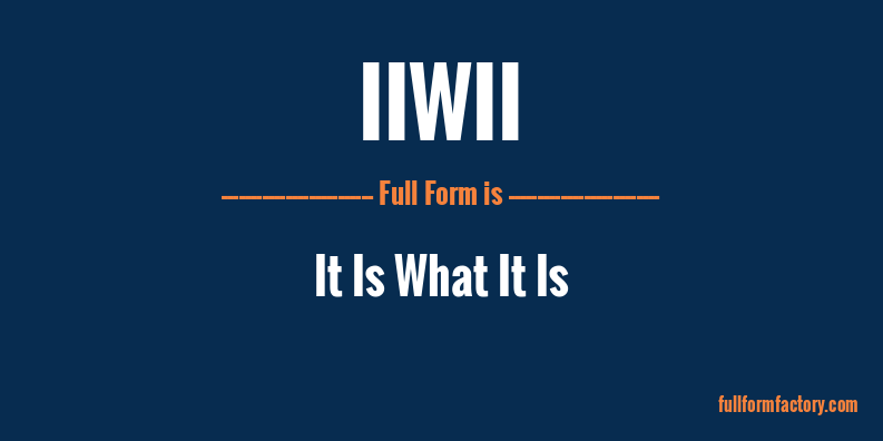 iiwii-full-form
