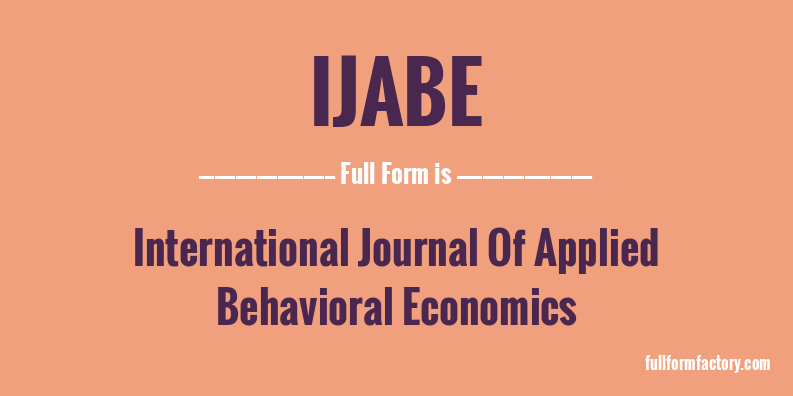 ijabe-full-form