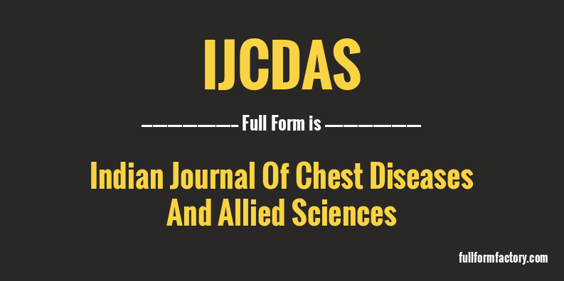 ijcdas-full-form