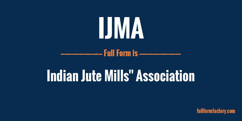 ijma-full-form