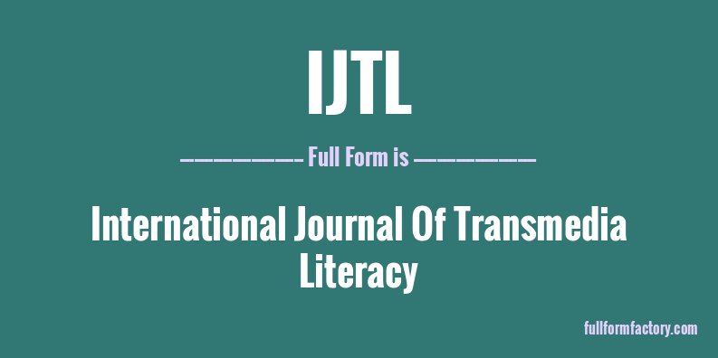 ijtl-full-form