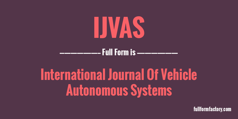 ijvas-full-form