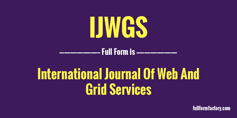 ijwgs-full-form