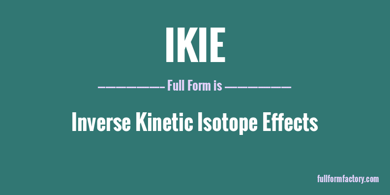 ikie-full-form