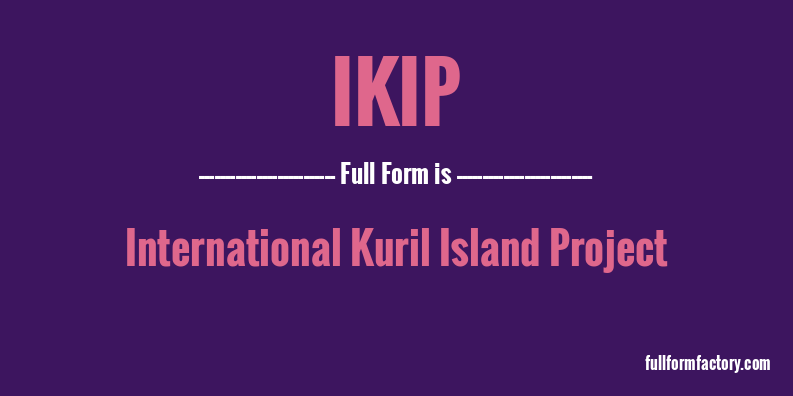 ikip-full-form