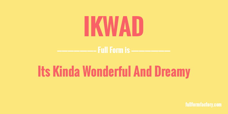 ikwad-full-form