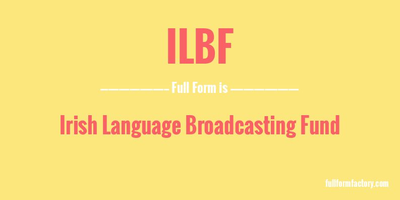 ilbf-full-form