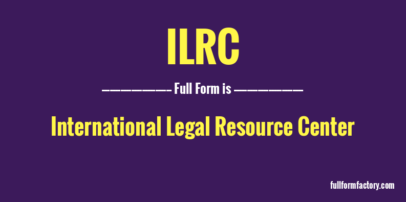 ilrc-full-form
