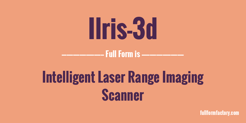 ilris-3d-full-form