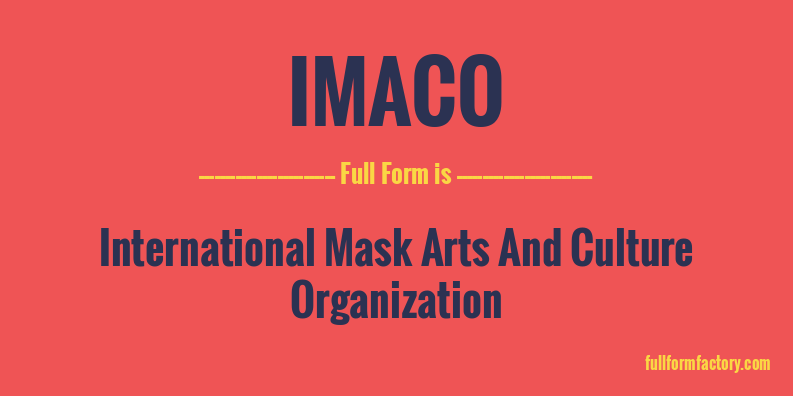 imaco-full-form