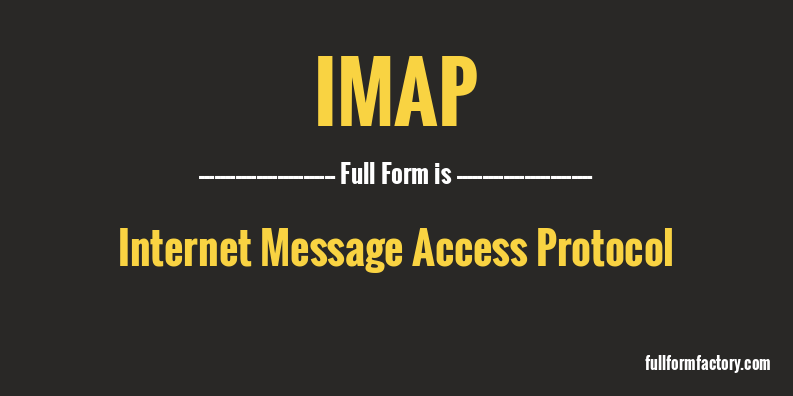 imap-full-form