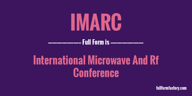 imarc-full-form
