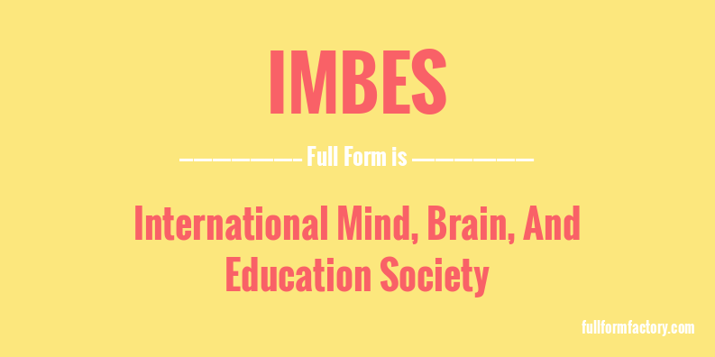 imbes-full-form