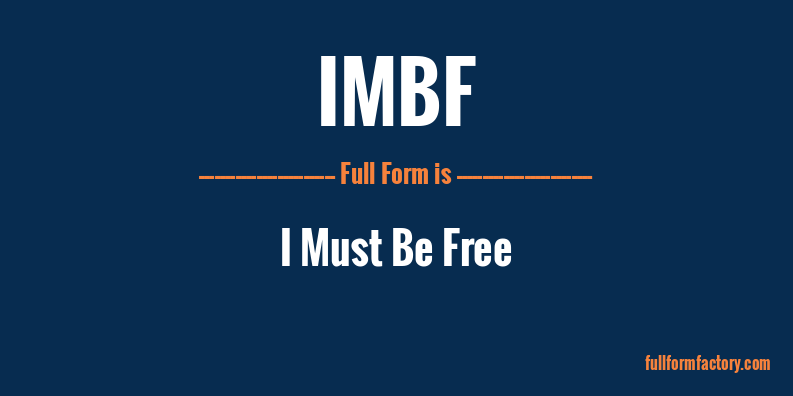 imbf-full-form