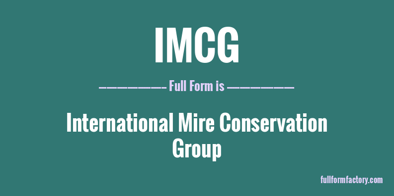 imcg-full-form