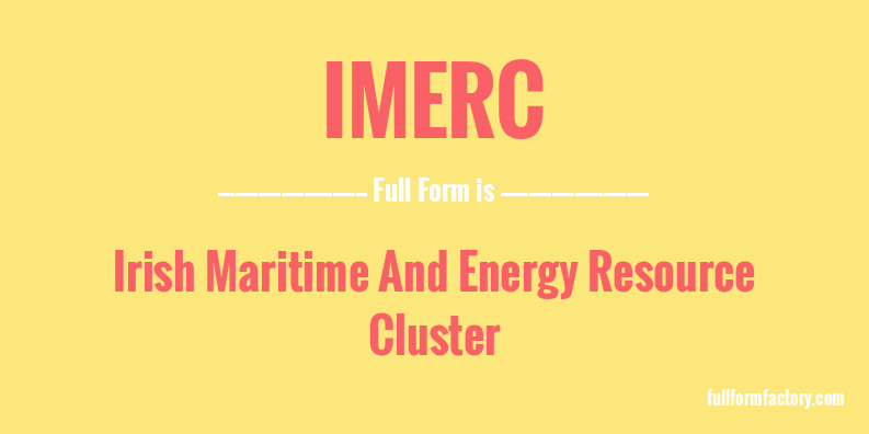 imerc-full-form