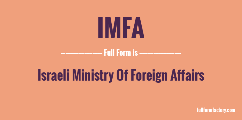 imfa-full-form
